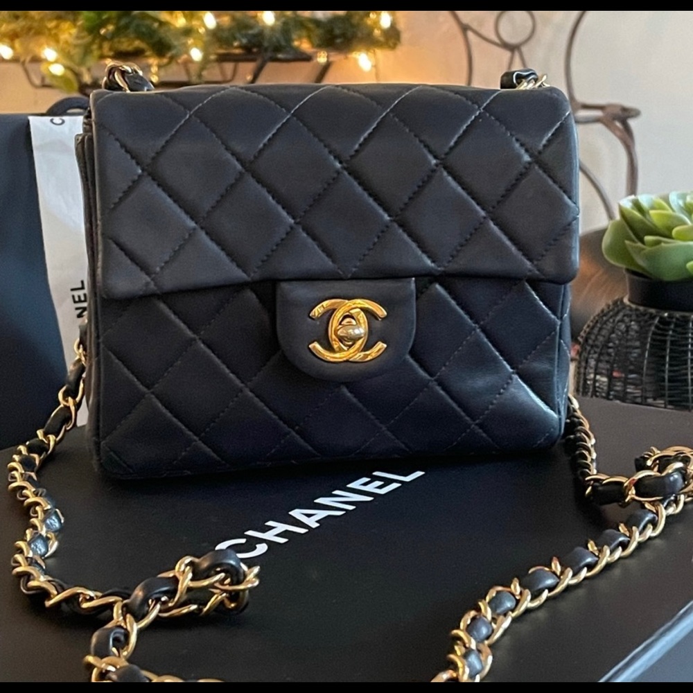 Vintage Chanel Square Mini Bag